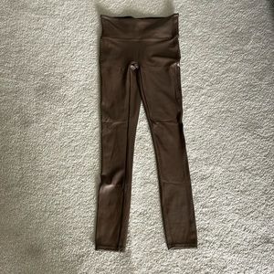 Spanx Leggings, bronze color